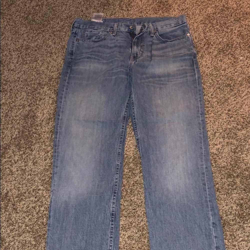 Levi blue jeans